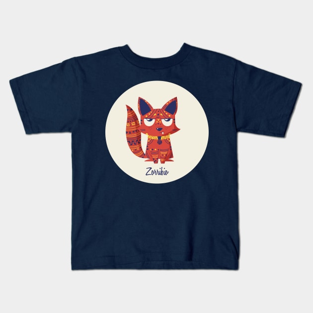 Zorribio Kids T-Shirt by Khatii